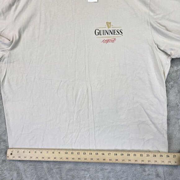 Guinness Abercrombie & Fitch Shirt Mens Size XL Beige My Goodness Graphic Tee - Picture 12 of 12